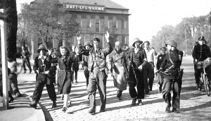 Arrestationer på Kirkegårdsvej maj 1945