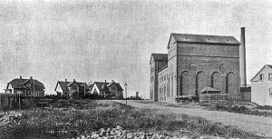 spritfabrikken med villaer 1905